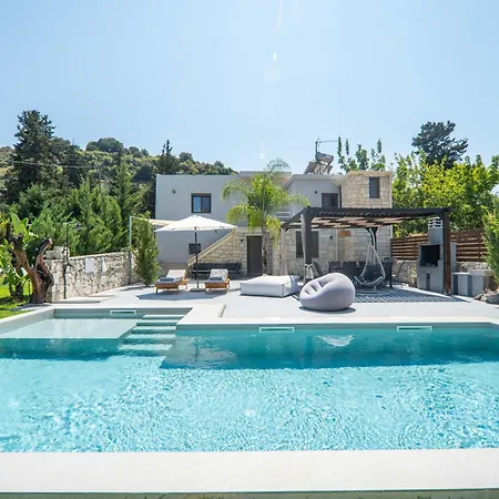 בית כפרי Renaissance Modern Stone House At - Private Pool Vryses